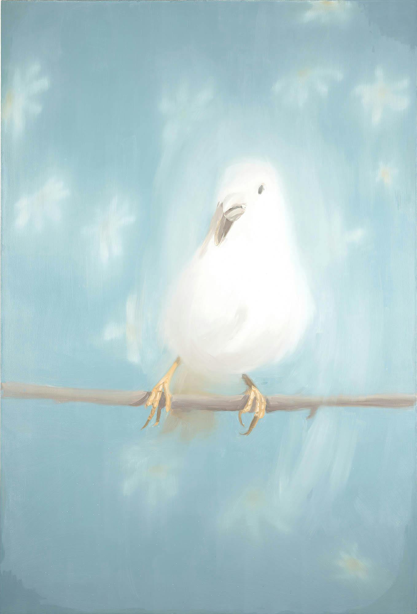 Ann Craven, Little One Eye (White Bird #2), 1998
