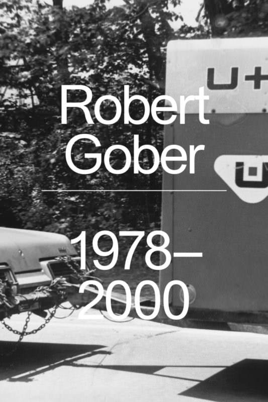 Robert Gober Catalogue Cover