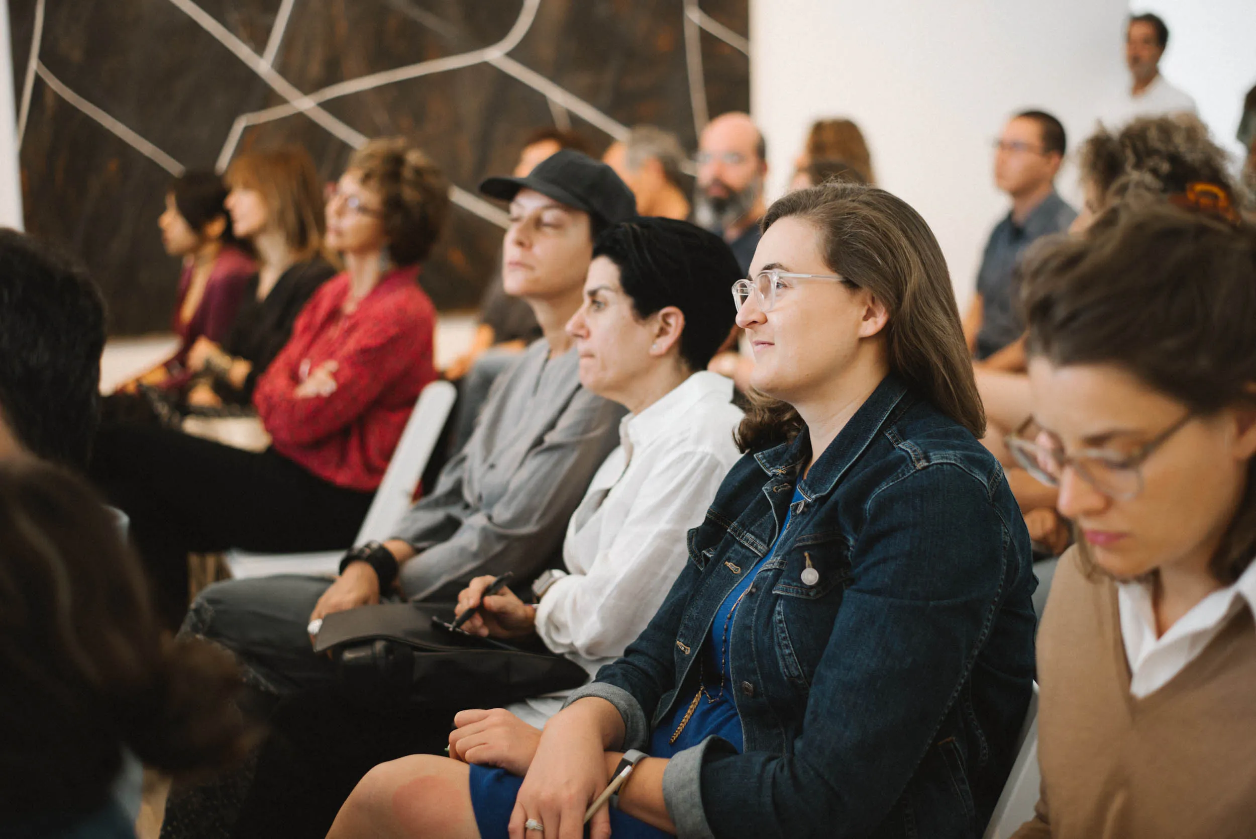Images of ICA Ideas: In Conversation with Flavin Judd.