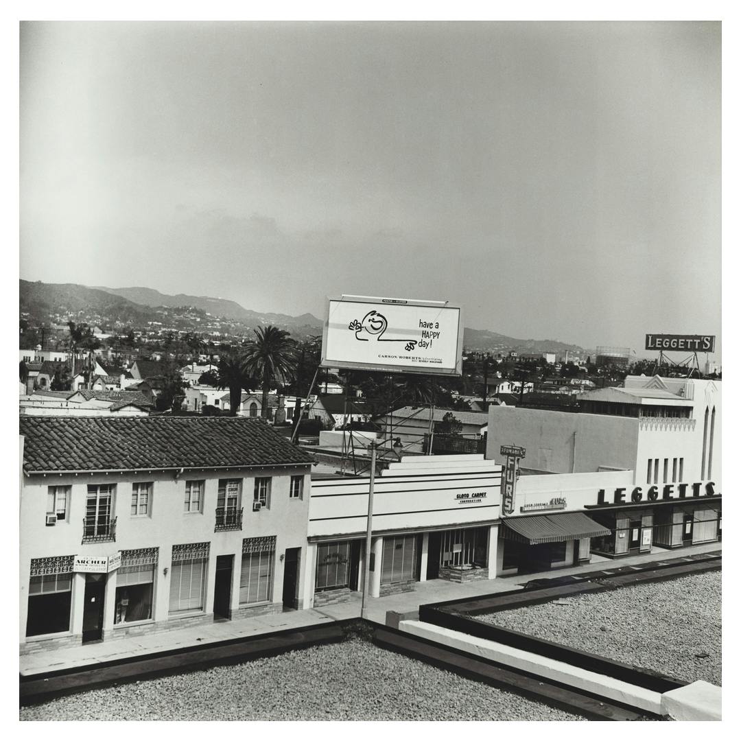 Ed Ruscha, Untitled (Rooftops), 1961