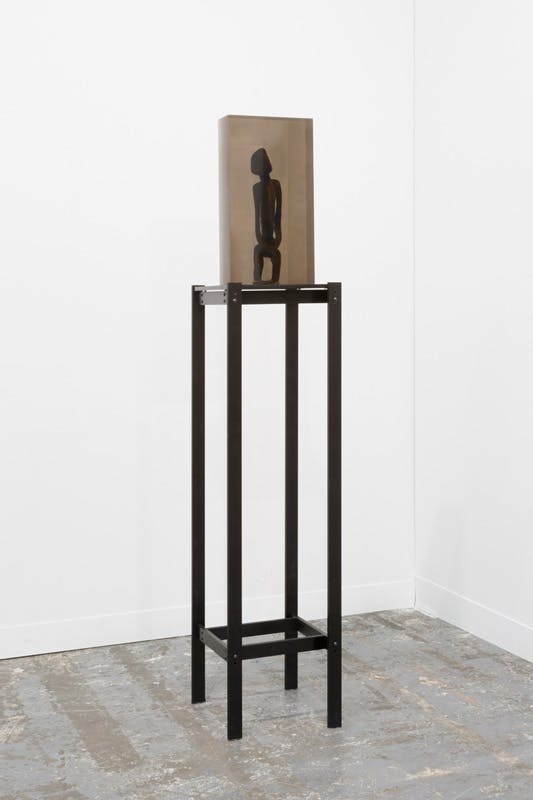 Matthew Angelo Harrison, Dark Silhouette: Timid Male Figure, 2018
