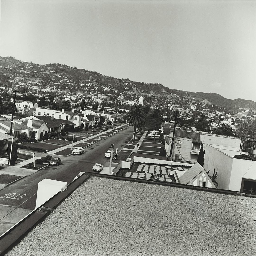 Ed Ruscha, Untitled (Rooftops), 1961
