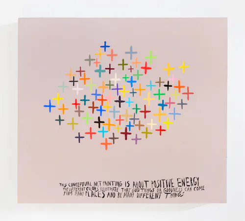 This Conceptual Art Painting is About Positive Energy