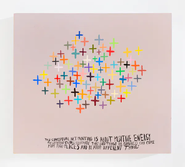 This Conceptual Art Painting is About Positive Energy