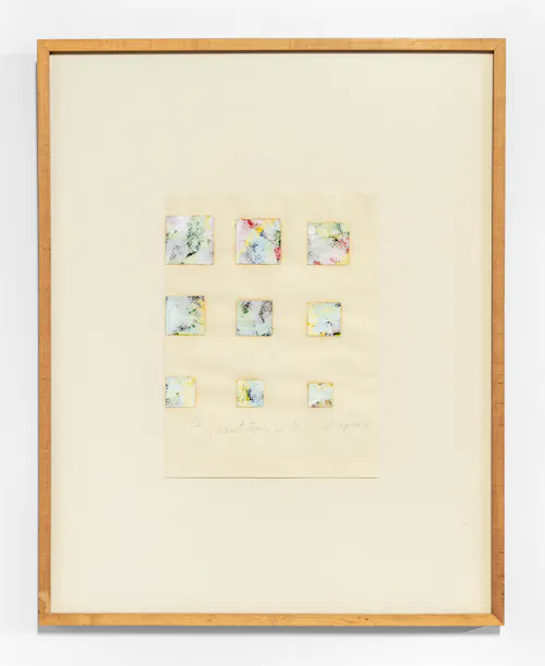 9 Quantities, 2 to 1 Inch Square